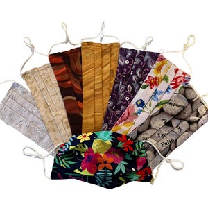 Face Masks/ Anti-Dust mask/ Allergy Mask/handmade/Reversible/ Adjustable