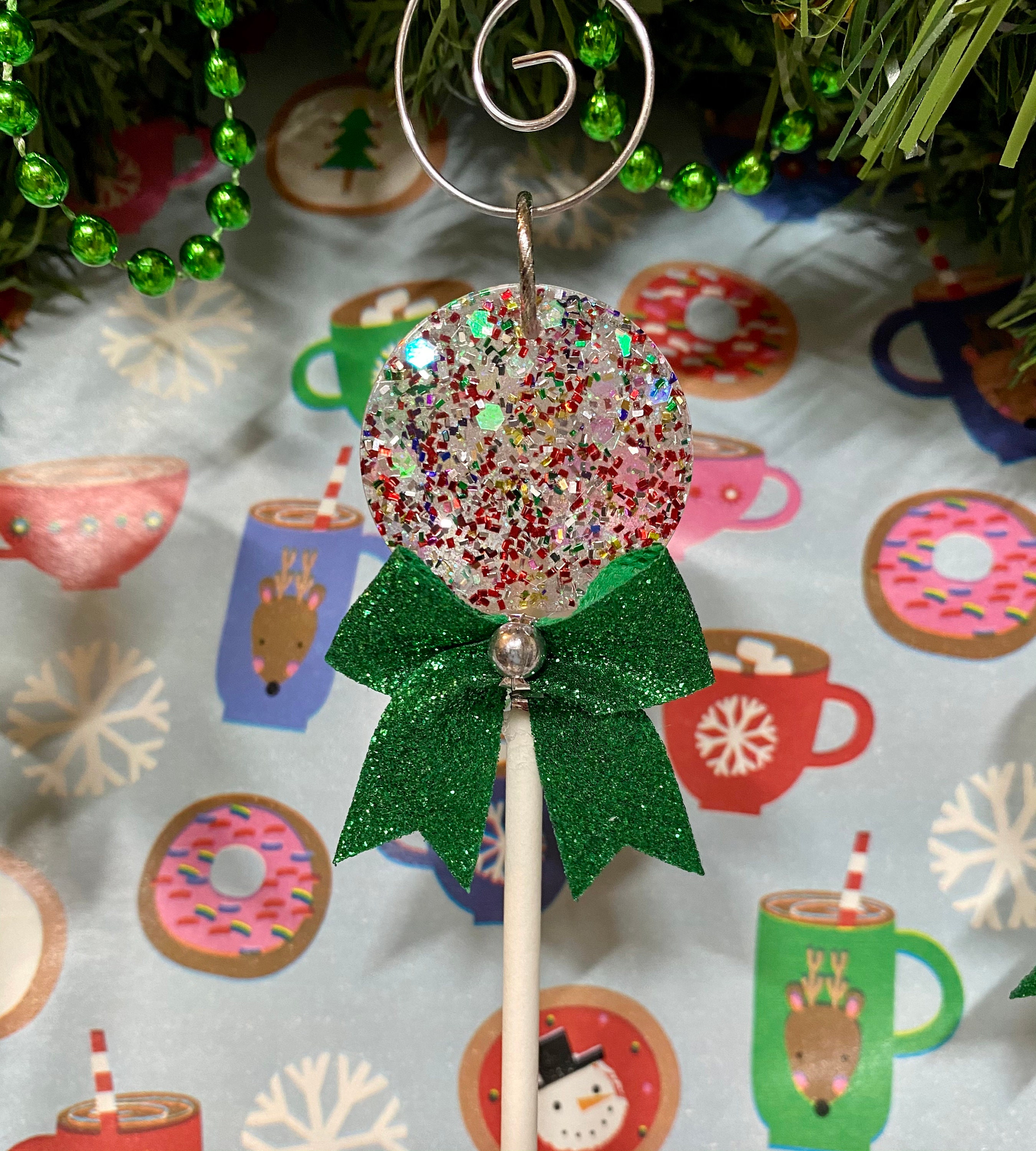 Candy Holiday Ornaments Set of 4 Etsy