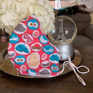 Mr. Potato Head Reusable Fitted Mask with adjustable ear loops