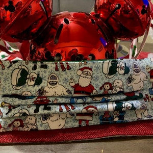 El Grinch, Rudolph, Charlie Brown Navidad Clásico personajes algodón máscara reutilizable con filtro niño niño adulto múltiples opciones