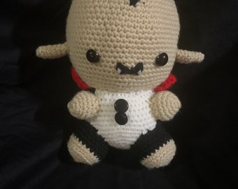 Vampire Stuffie Crochet Amigurumi