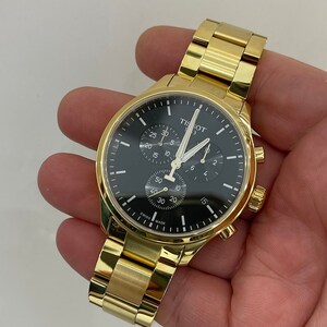 Tissot 2025 chronograph gold