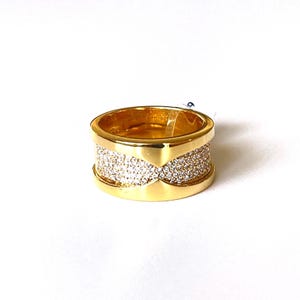 18k Yellow Gold Diamond Ring 0.59ct | Handmade Greek Fine Jewelry by EL GRECO