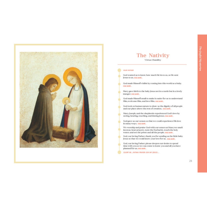 Rosary Book Bundle of 4 Rosary Book for Children Family Rosary On a Mission to Love image 3