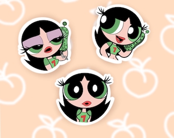 Buttercup Stickers Etsy