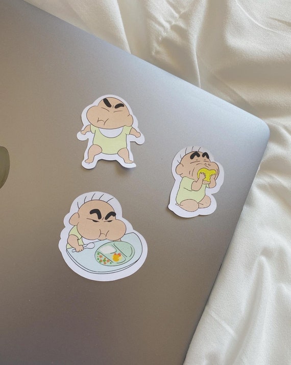 Baby Shin Chan Stickers - Etsy Baby Shin Chan Stickers - Etsy