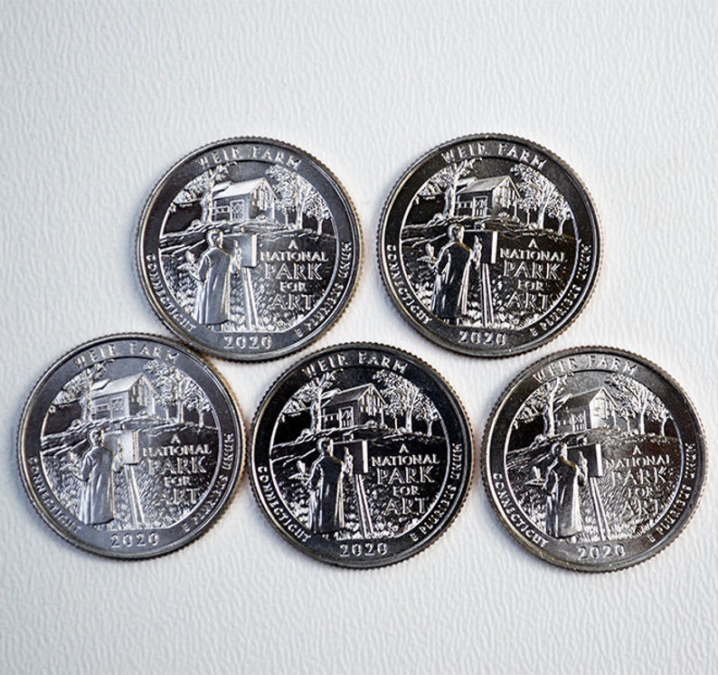 2020W Weir Farm Washington Quarter Collectible Rare Coin Etsy