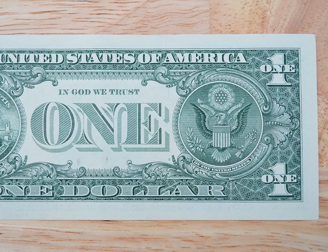 Star 1 Dollar Bill Collectible Rare One Dollar Etsy