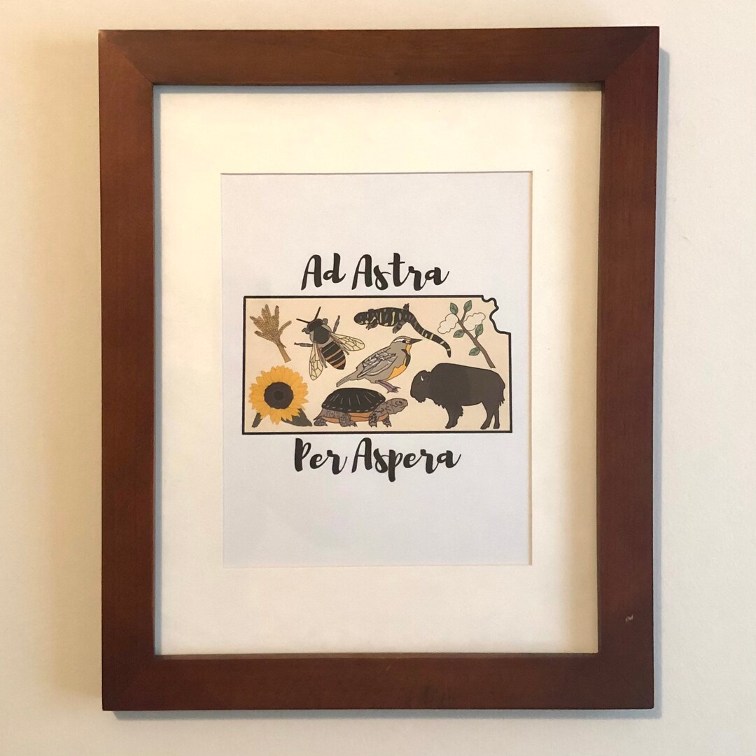 Ad Astra per Aspera Poster - Etsy