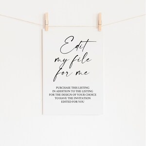 Edit my File for Me