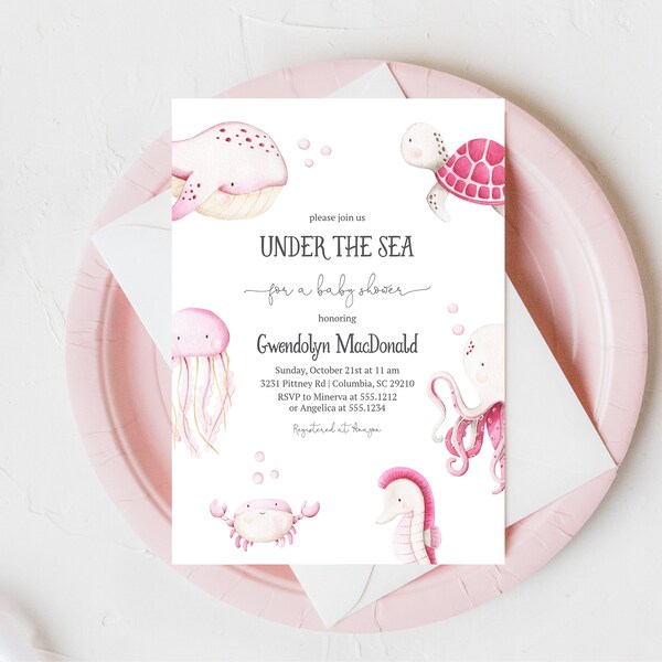 Nautical Girl Baby Shower - Etsy