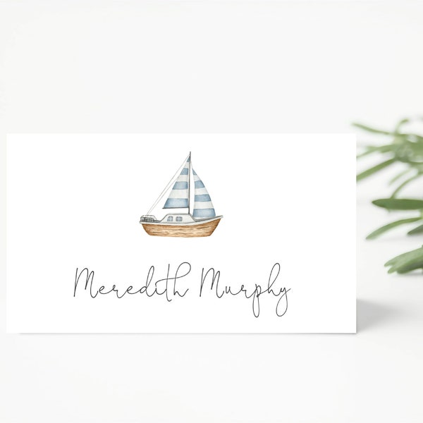 Nautical Place Cards - Etsy