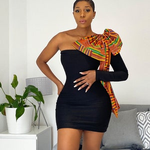 African Print Kenti Dress