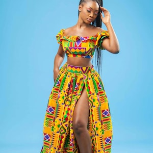 African Print Adoma 2-Piece Set image 1