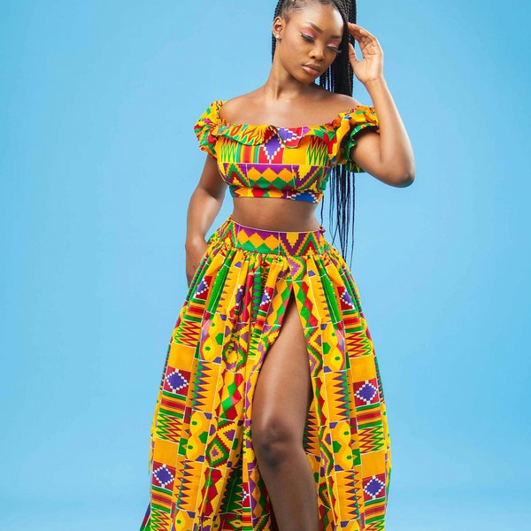 African Print Adoma 2-Piece Set