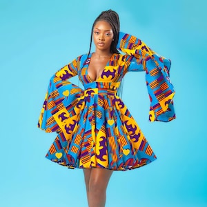 African Print Dress Mayah