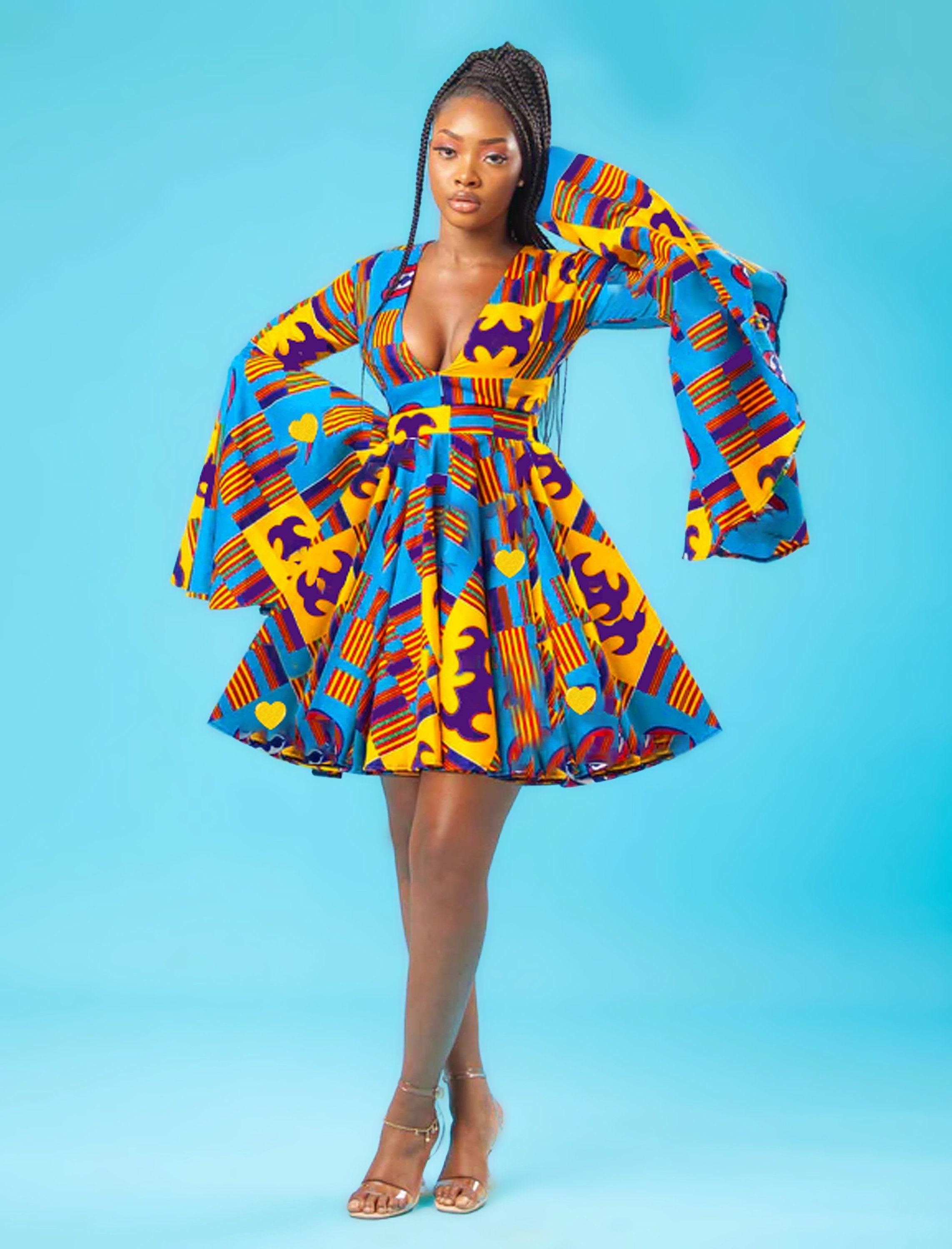Chitenge summer cheap dresses