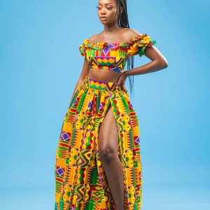 African Print Adoma 2-Piece Set image 2