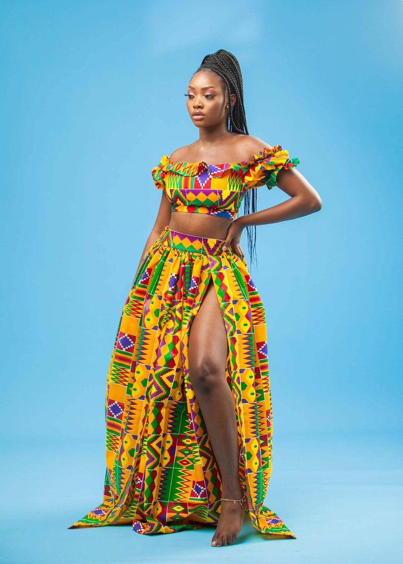 African Print Adoma 2-Piece Set image 2