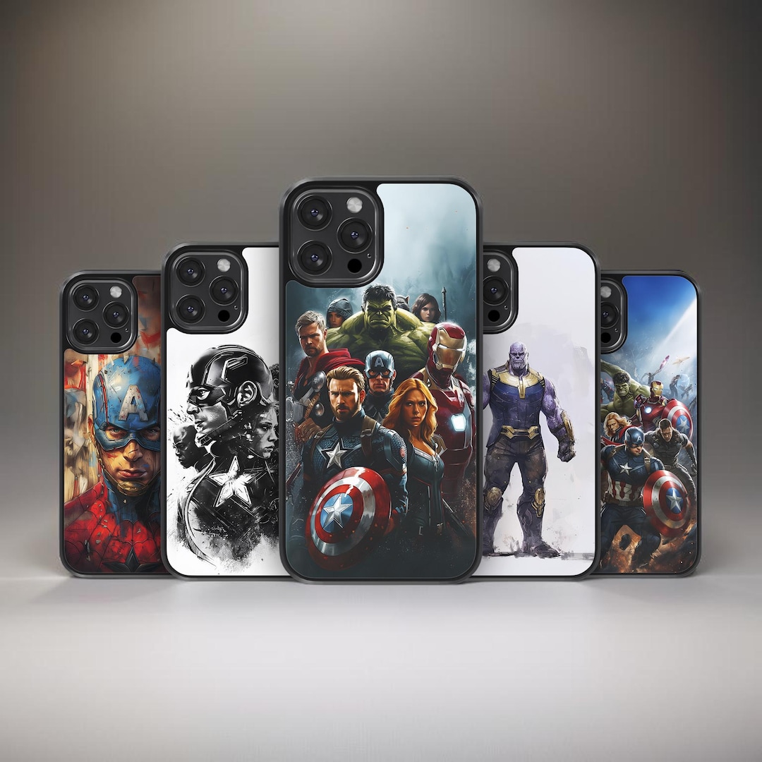 Captain America iPhone Case Marvel Superhero Phone Cover Durable — free download