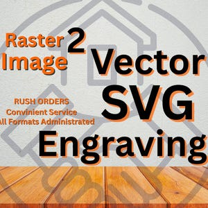 Immagine in SVG, da raster a vettoriale, file di incisione personalizzati, file Illustrator, illustrazione digitale, logo SVG, logo in vettoriale, immagine in vettoriale