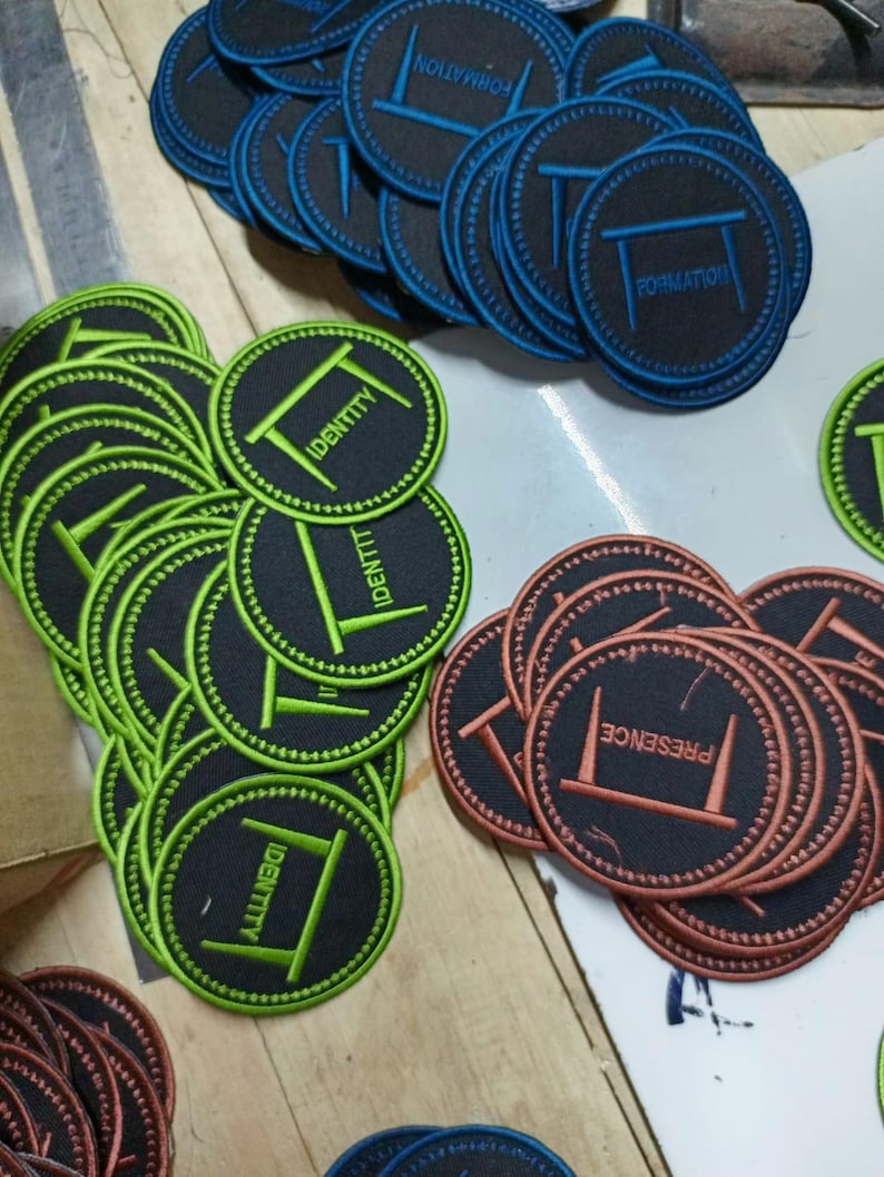 Custom Embroidery Patches, Iron on Patches, Sugar Skull Embroidery, Morale Patch, Military Patches, Customize Patch, Pattern Embroidery Sew image 2