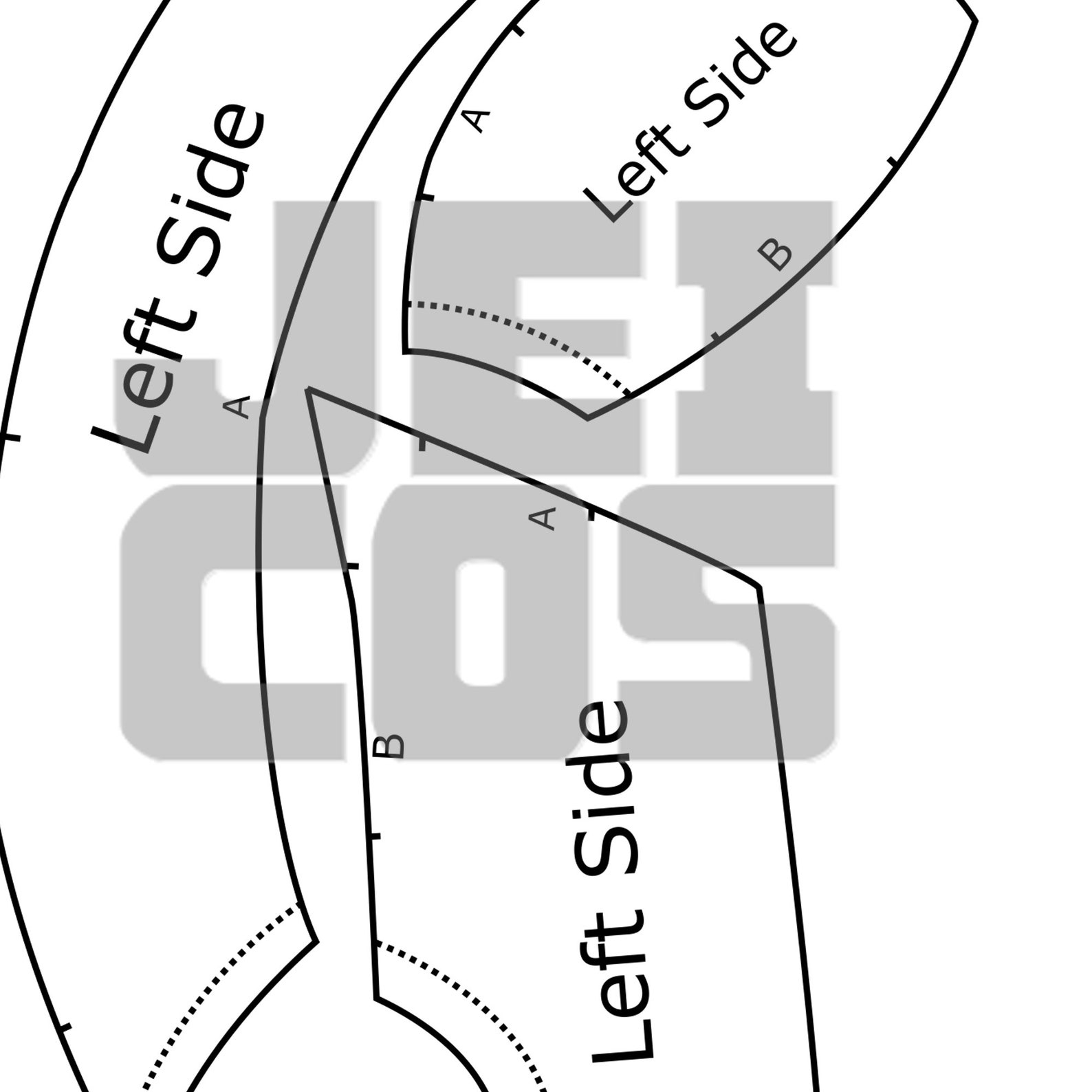 Helmet Template xmen Etsy