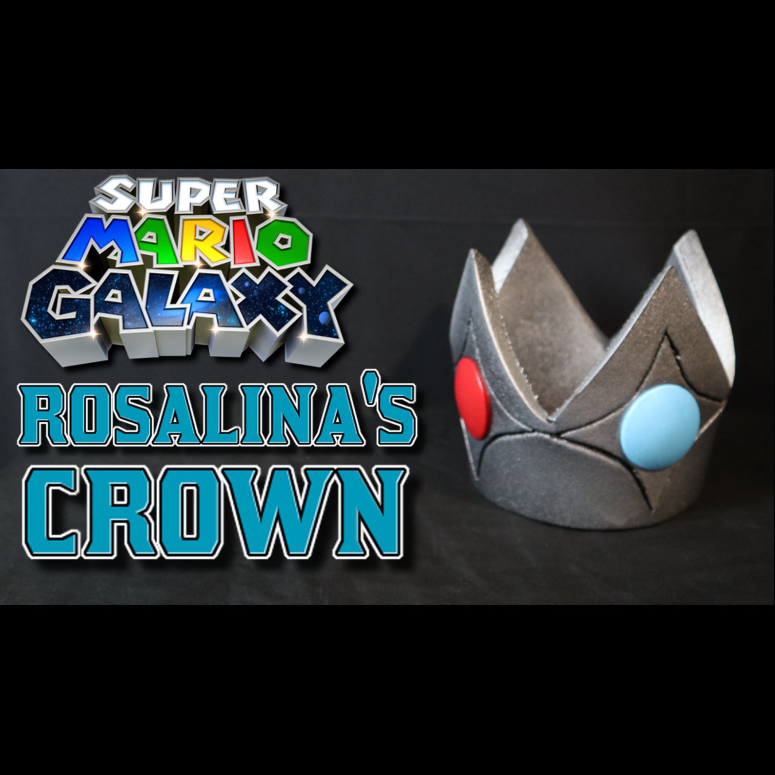 Rosalina Crown Template Super Mario Galaxy Etsy