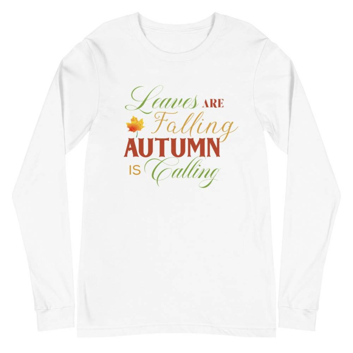 Autumn Leaves Shirt Fall tshirt Cute Fall tshirt Fall shirt Etsy