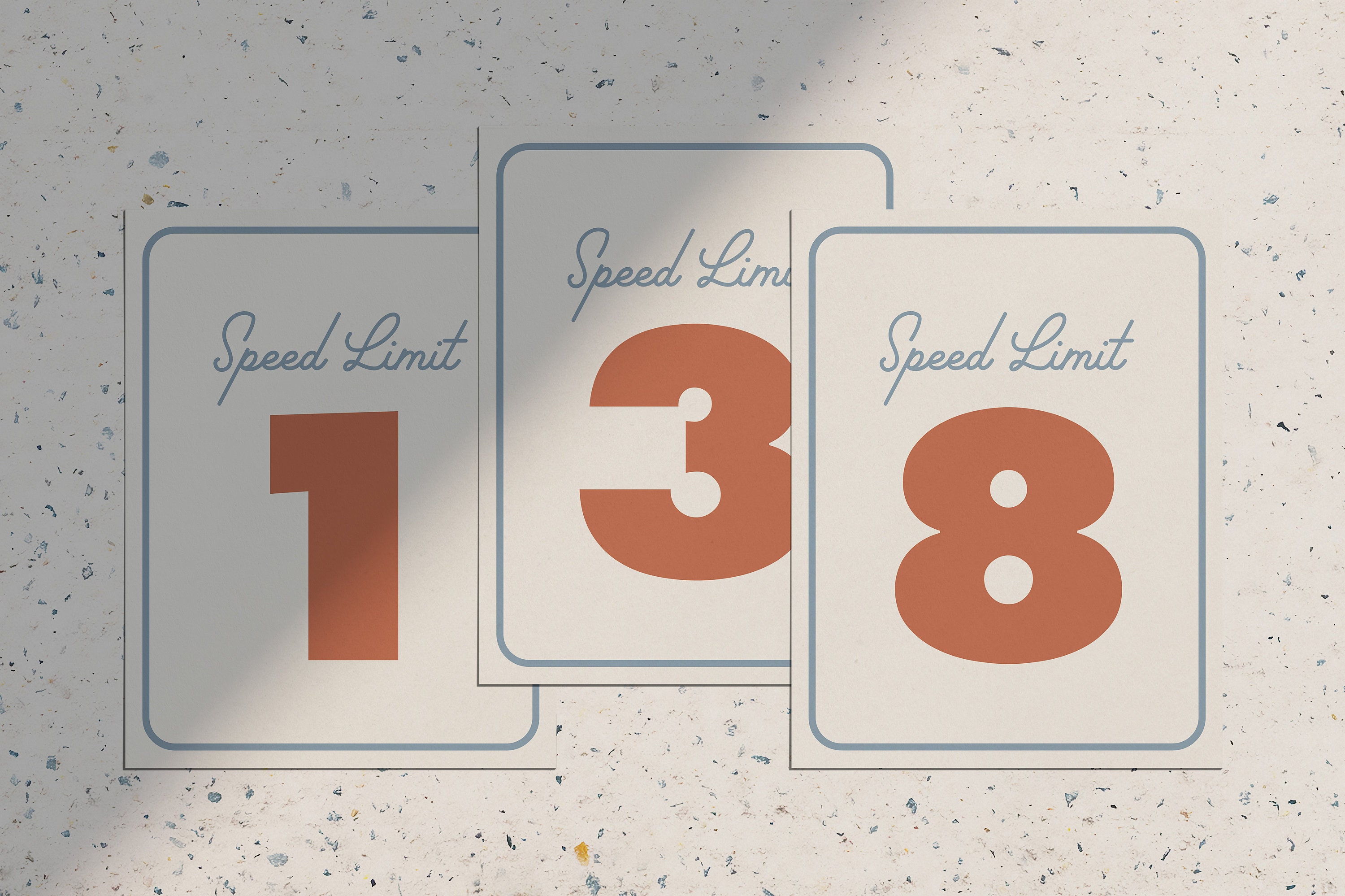 8.5x11 Age Speed Limit Posters Hot Wheels Modern Neutral Color Disney ...