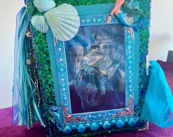 Mermaid Keepsake Junk Journal ‘Coral’