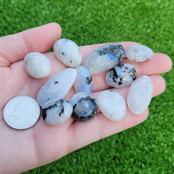 Black and white moonstone best sale