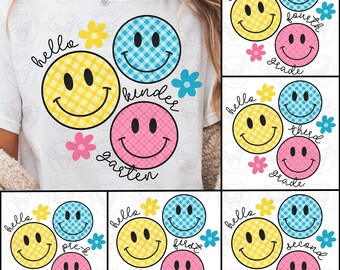 Pacchetto Scuola Sorriso Png, Positività Png, Insegnante Png, Faccina Sorridente Png, Floreale Png, Ritorno a Scuola Png, Insegnante Retro Png, Magliette Faccina Felice Png