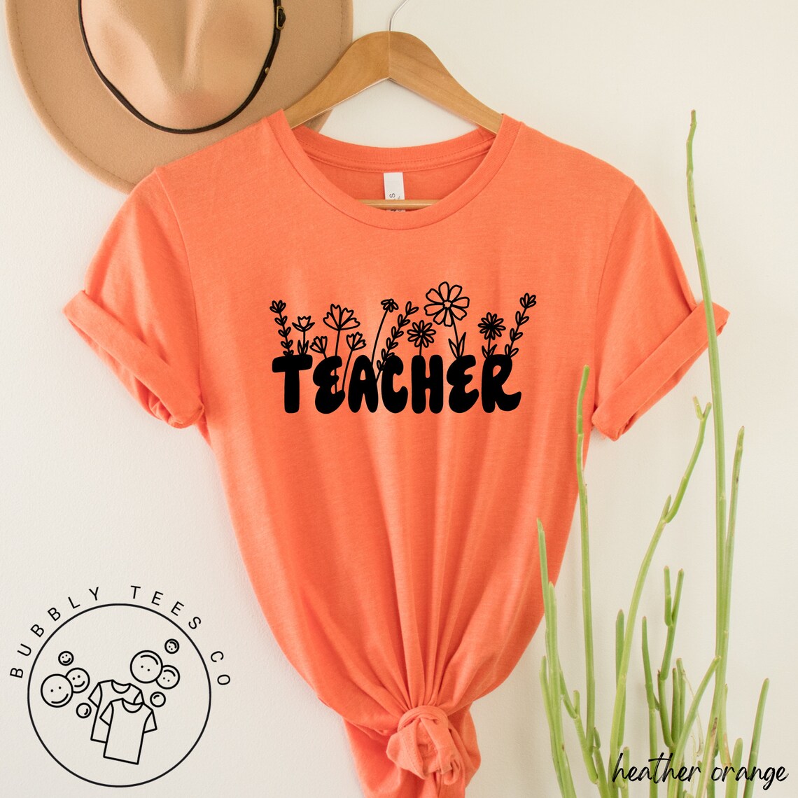 Teacher Flower Shirt Teacher Apparel Shirt for Teacher Etsy