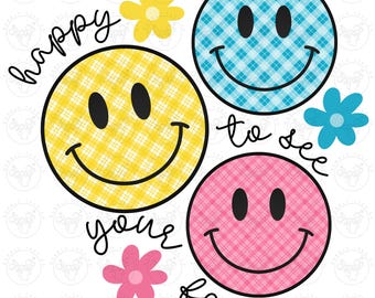 Glücklich, Ihr Gesicht Png zu sehen, Positivität Png, Lehrer Png, Lächeln Gesicht Png, Blumen Png, Zurück zu Schule Png, Retro Lehrer Png, glückliches Gesicht Png