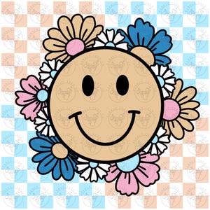Smiley Blumen Png, karierter Smiley Blumen Png, Blumen Png, Lächeln Gesicht Png, Glückliches Gesicht Png, Karierter Smiley Png, Smiley Tee Png, Blumen Tee