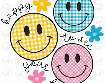Felice di vedere il tuo viso Png, Sorriso a scacchi Png, Insegnante Png, Sorriso Png, Floreale Png, Ritorno a scuola Png, Insegnante retrò Png, Faccina felice Png