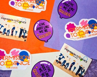 Stickers inspirés de BTS PTD On Stage