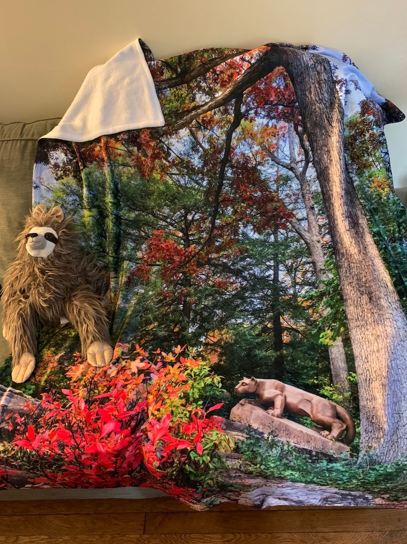 FreshToddyP Nittany Lion Throw Blanket - Thumbnail 2