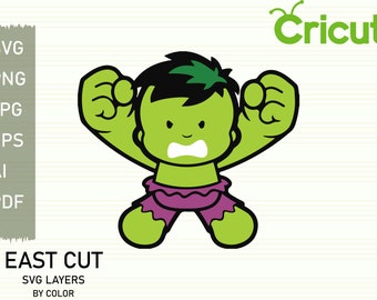 Download Baby Hulk Svg Etsy