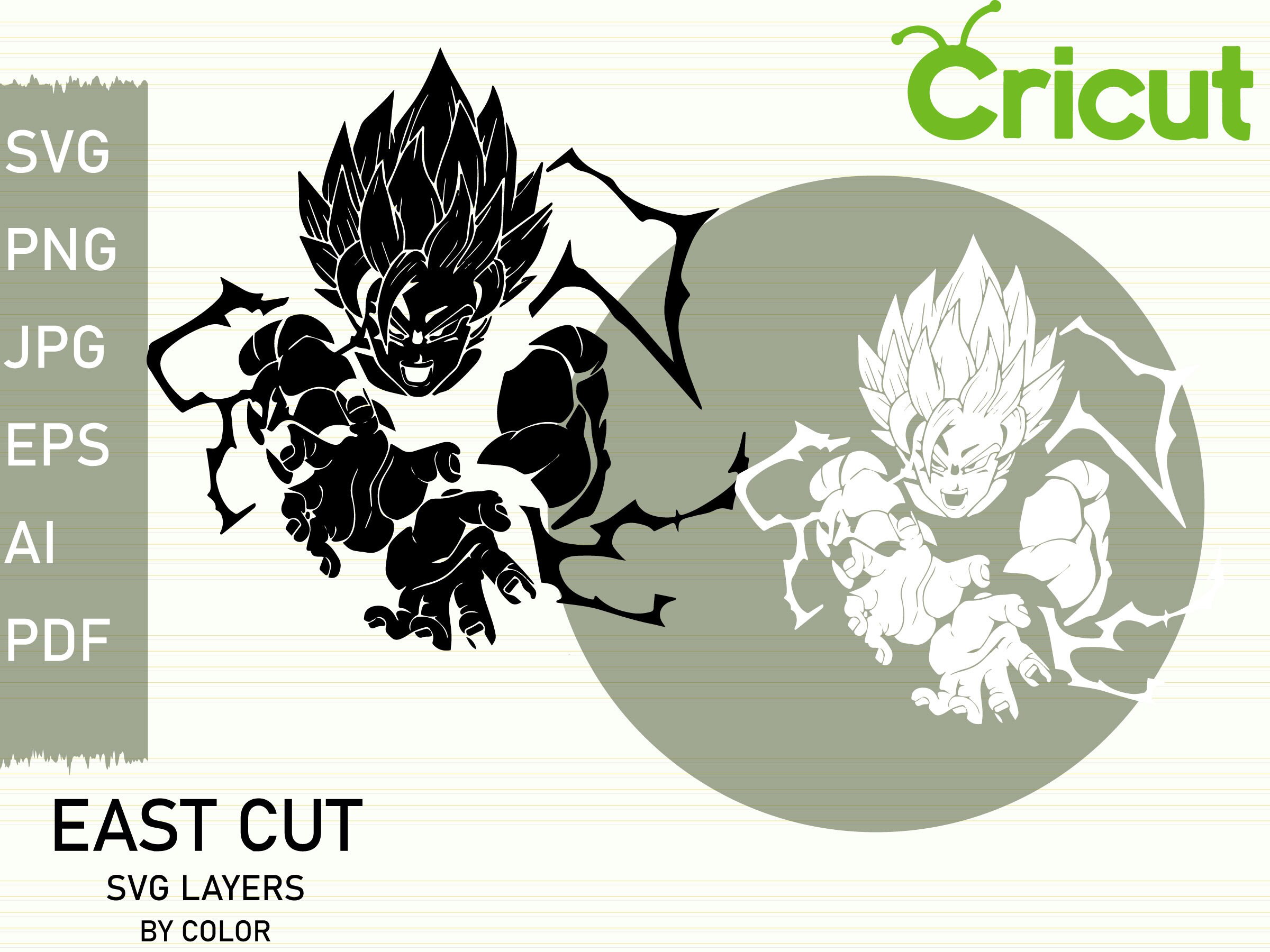 Free Free Goku Layered Svg 785 SVG PNG EPS DXF File