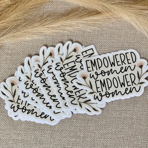 Frauen stärken | Ermächtigen Sie sich mit diesem kraftvollen Feminismus-Aufkleber | Frauenrechte Sticker