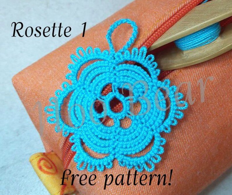 Tatting Pattern by Noo Bear. PDF Digital Download, PDF Pattern, 3