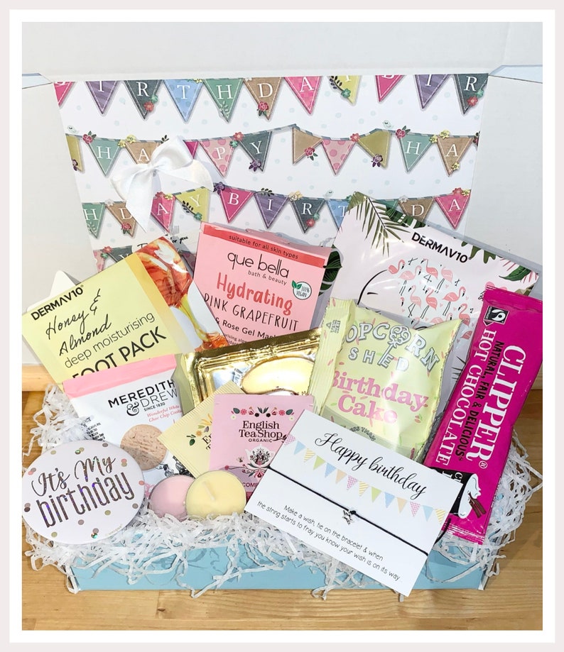 Birthday Pamper Hamper for Her Ladies Birthday Hamper Etsy UK