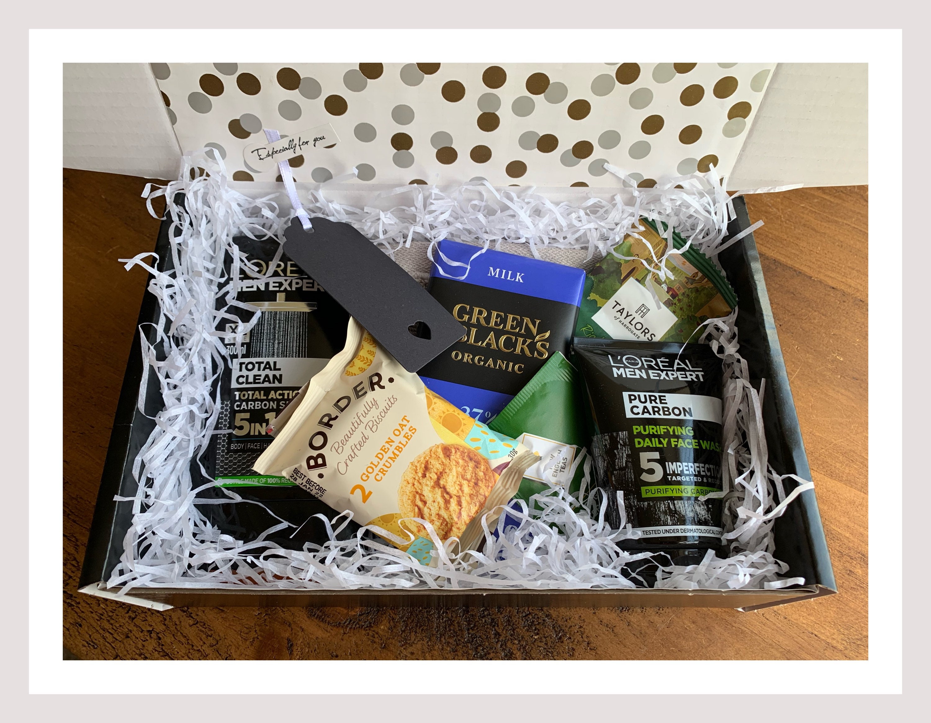 Mens Gift Hamper Birthday Gift for Him Mens Pamper Box Etsy