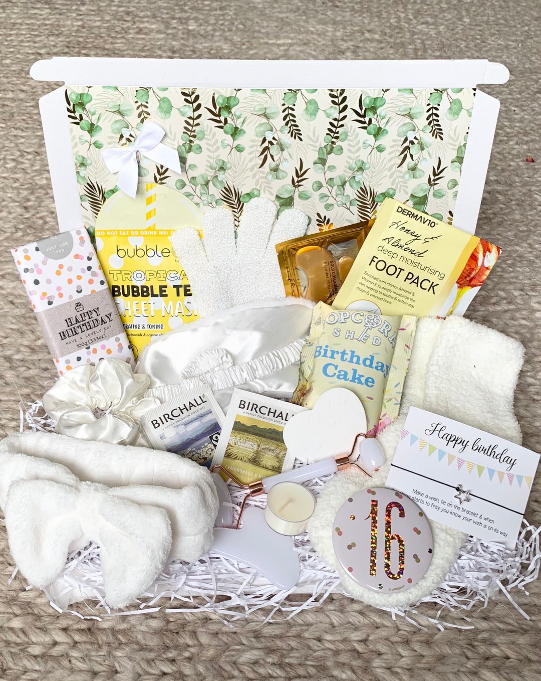 16th Birthday Pamper Box | Girls 16th Birthday Hamper | 16th Birthday ...