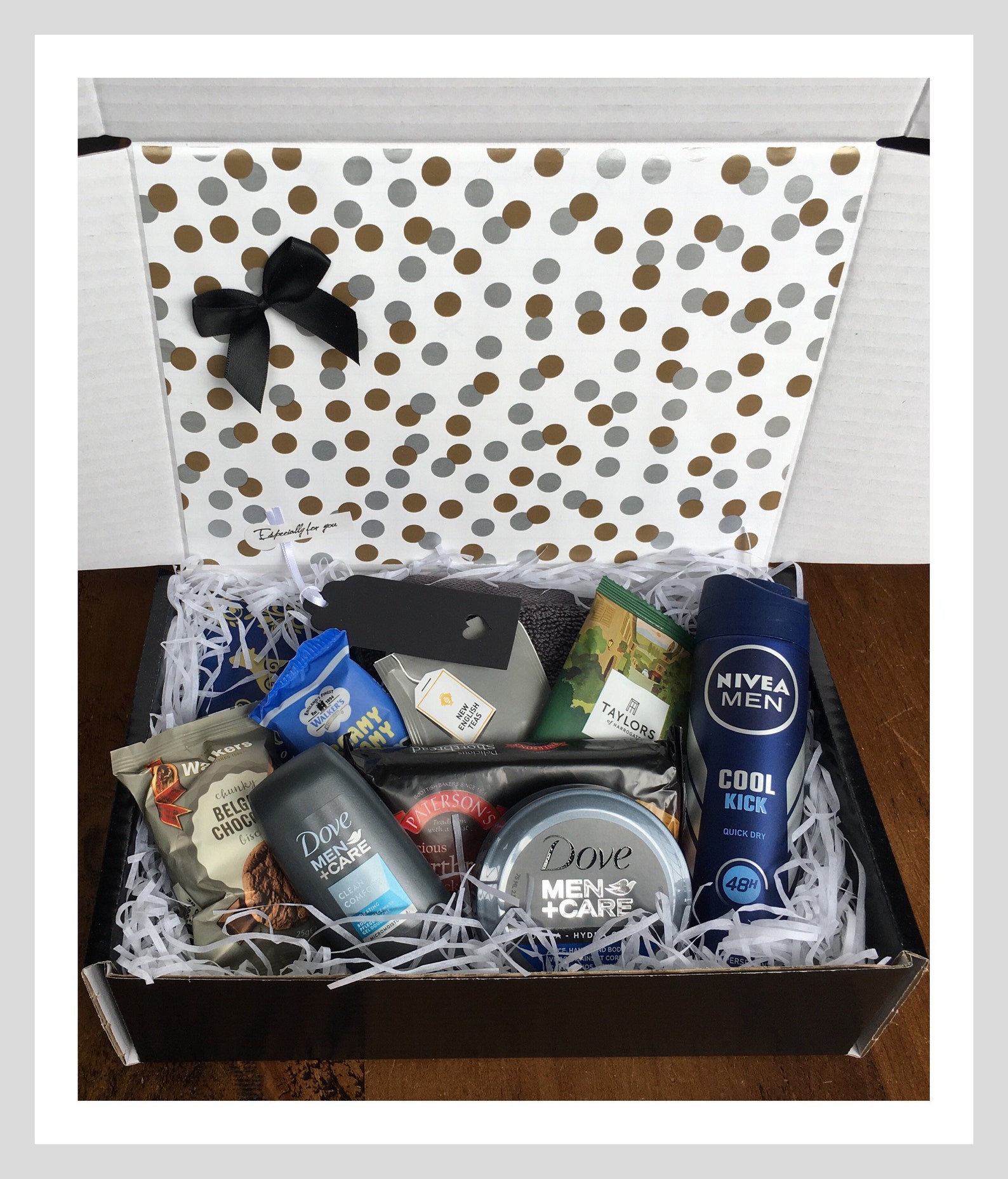 Mens Gift Hamper Birthday Gift for Him Mens Pamper Hamper Etsy