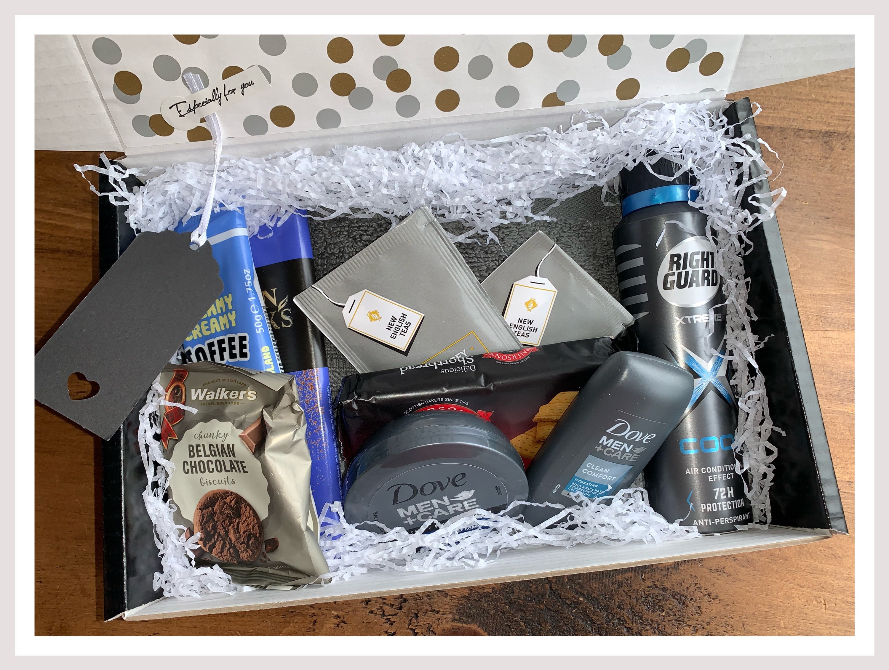 Mens Gift Hamper Birthday Gift For Him Mens Pamper Hamper Etsy