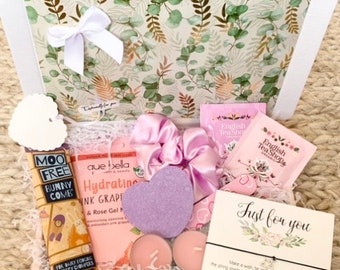 Vegan Mini Pamper Hamper for Her | Vegan Letterbox Gift | Mini Vegan Pamper Box