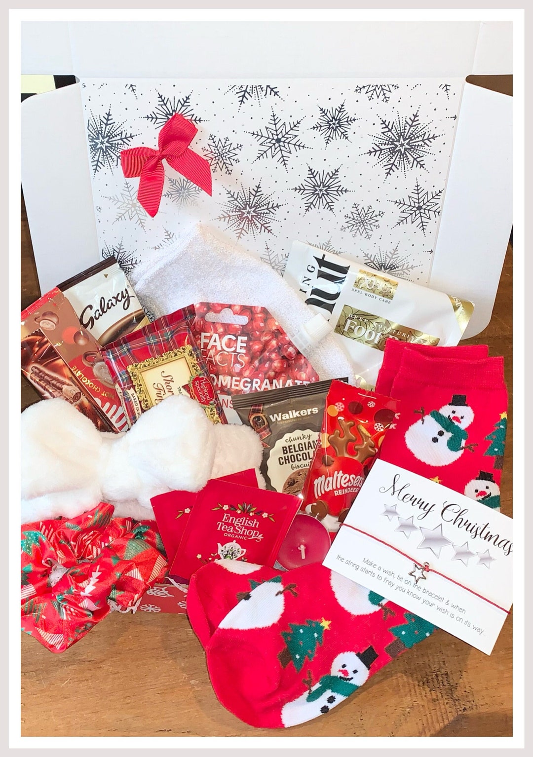 Christmas Pamper Hamper Christmas Gift Box for Her Ladies Etsy